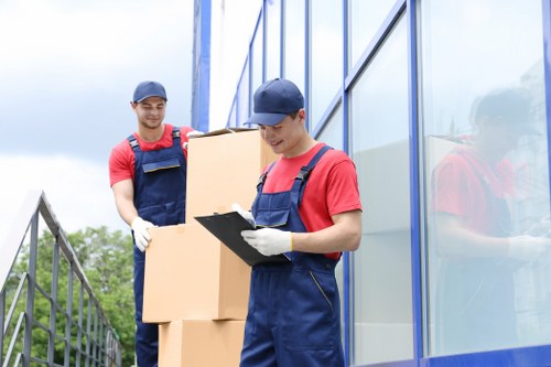 Local home moving service in Stamford Hill with residential streets and moving van access