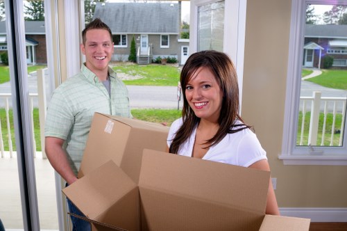 Local movers handling a residential relocation in Stamford Hill