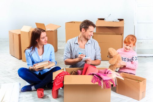 Commercial removals and office relocation in Stamford Hill
