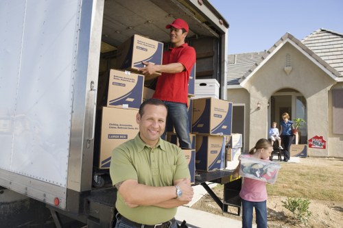 Commercial moving van service for Stamford Hill businesses