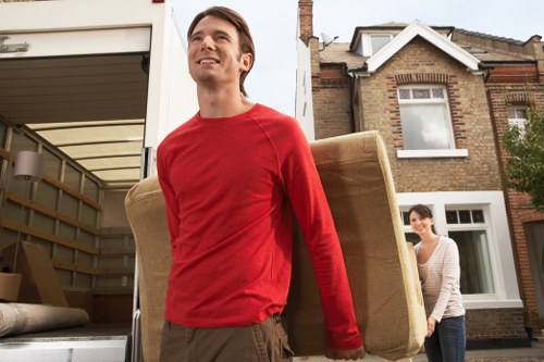 Furniture and business transport in Stamford Hill by man with van team