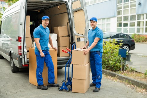 Packed van ready for a man and van removal job in Stamford Hill